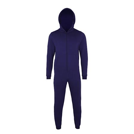 Comfy Co Barn Unisex Enfärgad All In One / Onesie 12-13 År Navy 12-13 Years