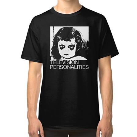 T-shirt för postpunkband för TV Personalities M