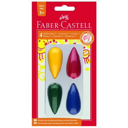 Faber-Castell Barnkritor 4-set (3 år+)