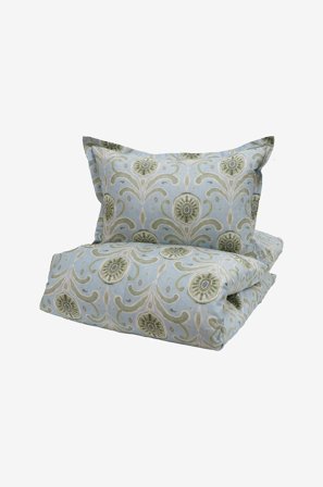 Borås Cotton - Bäddset Moulins - Blå - Påslakanset - 230X220 - Från Homeroom