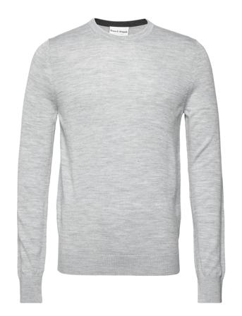 Bs Jupiter Regular Fit Knitwear Grey Bruun & Stengade