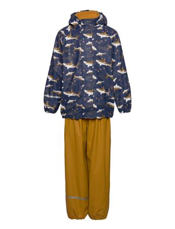 Rainwear Set - Aop Outerwear Rainwear Rainwear Sets Multi/mønstret CeLaVi*Betinget Tilbud
