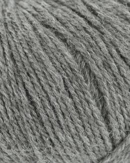 Garn Alpakka wool Natur Ljusgrå