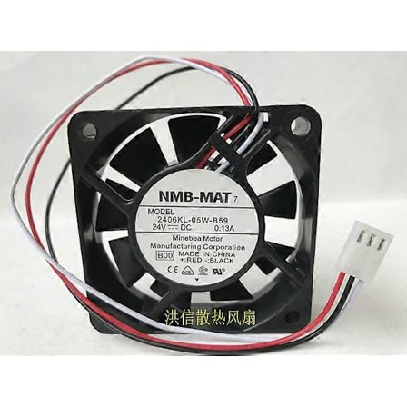 FANUC System Blæser 6015 2406KL-05W-B59 6015 6cm 24V 0.13A Numerisk Styret Maskinværktøjsblæsere (FMY)