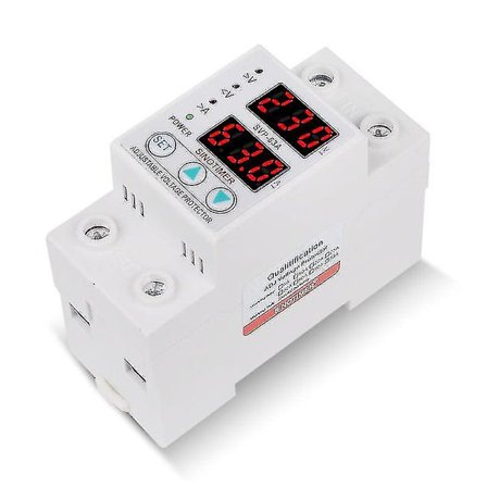 63a 230v Over Under Voltage Protective Device Protector Current Limit Voltmeter--