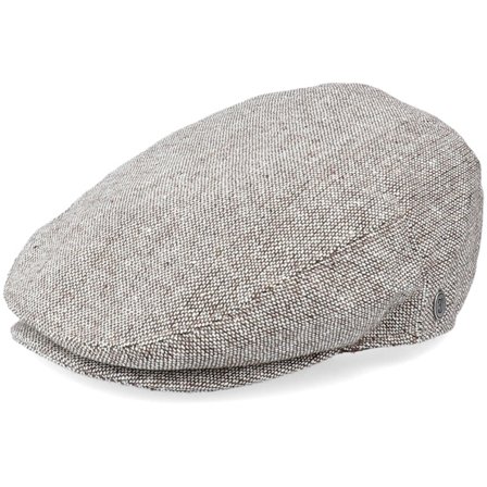 Jaxon & James - Brown - flatcap - Cap - Marl Tweed Brown Flat Cap - Hatstore
