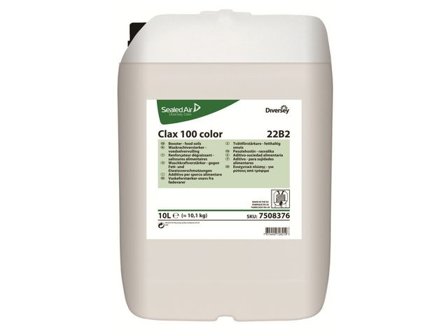 DIVERSEY Tvättmedel Clax 100 G 23A1, oparfymerat, klart, 10L - Lyreco - Städ och hygien - Tvättmedel och klädvård - Tvättmedel