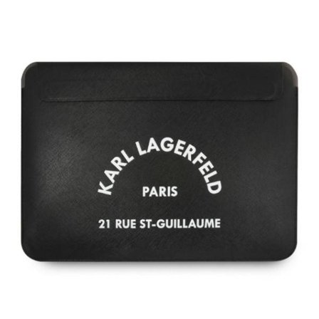 Karl Lagerfeld Sleeve KLCS133RSGSGSFBK 13" svart/svart Saffiano RSG