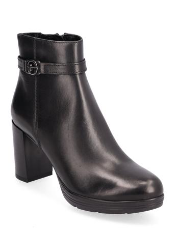 Women Boots Shoes Boots Ankle Boots Ankle Boot - Heel Svart Tamaris*Betinget Tilbud