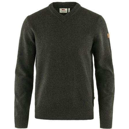 Fjällräven Men's Övik V-neck Sweater Men long-sleeved sweaters Green M