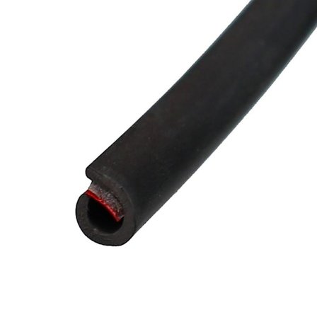 5m Bildørskant Gummi Ridsebeskytter Strips Bil Styling Lister Beskyttelse Sidedøre Lister Klæbende Ridsebeskytter