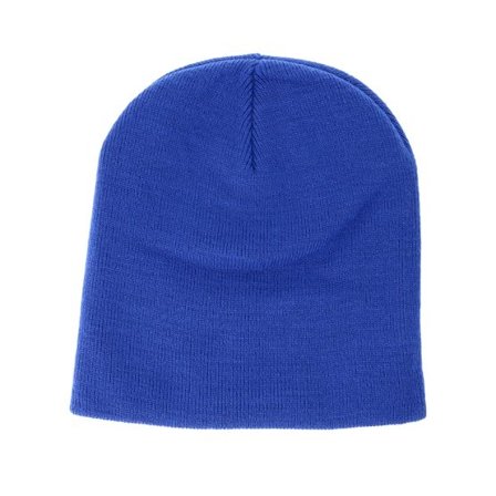 Beechfield - Blå traditionalbeanie Beanie - Bright Royal Traditional Blank Beanie @ Hatstore