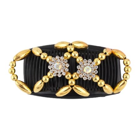 Solroskollektion Tjocka Hårclipskammar För Flickor Dubbelsidig Bun Maker