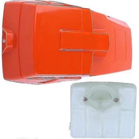Øvre cylinder luftfilterdæksel kompatibelt med Husqvarna 61 66 266 281 288 288xp motorsav Saf Udskiftningsdel 50361 (FMY)