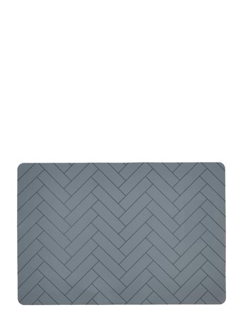 Södahl Dækkeserviet 33X48 Tiles China Blue Silikone - Blue - 33X48CM