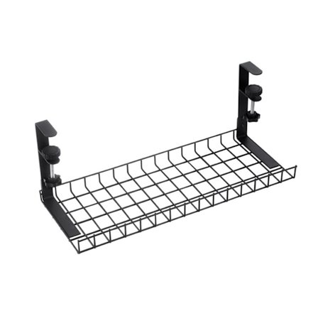 Kabelhantering under skrivbord Skrivbordskabelhantering Kabelkorg för hantering av kablar och grenuttag