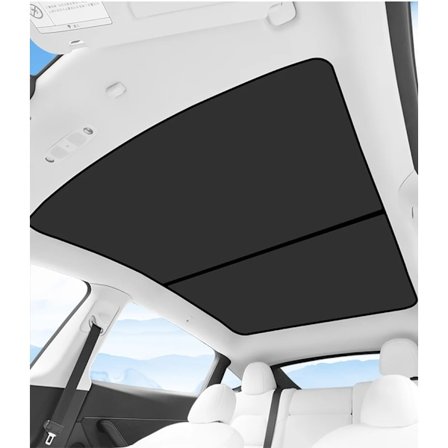 Tesla Modell 3 Y 2021-2024 Ny Oppgradering Ice Cloth Spenne Sol Shades