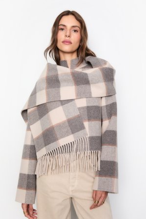 CAMILLA PIHL - Edith Jacket - Cream Check Size42