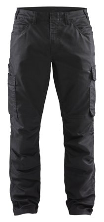 Blåkläder 143911419999C44 Servicebukse svart C44, Klær
