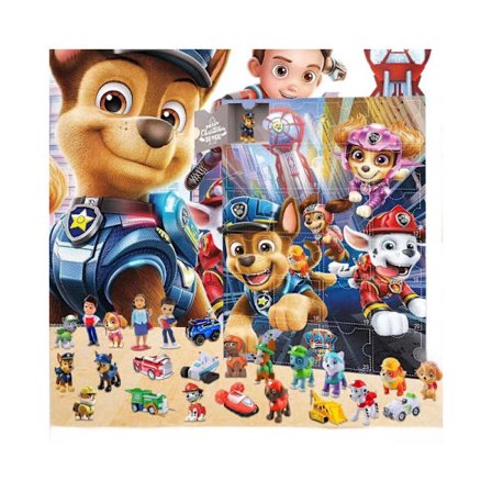 Julekalender, Paw Patrol Hole Fun 24-dagers nedtelling overraskelse julegave