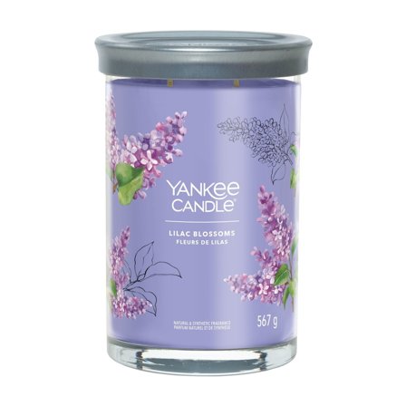 Yankee Candle Signature Tumbler Candles Lilac Blossoms 567g - Candela Profumata