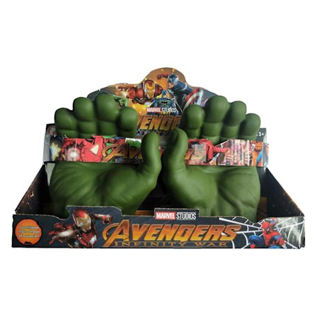 Hulk-hansker figurer leker, avengers Legends Gamma Grip modell leketøy gaver til barn (FMY)
