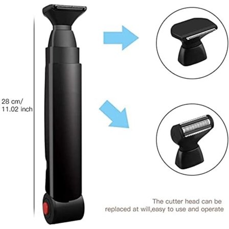 Ryggrakapparat, Elektrisk Ryggrakapparat til Mænd, Kropsrakapparat