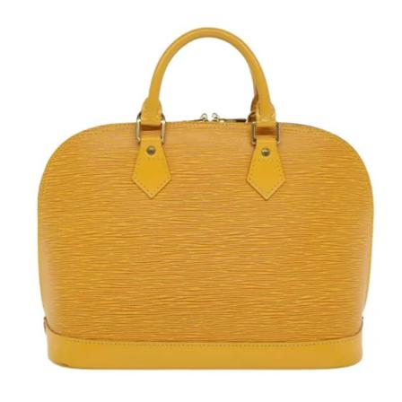 Louis Vuitton Vintage, Pre-owned Handbag Geel, Dames, Maat:ONE Size