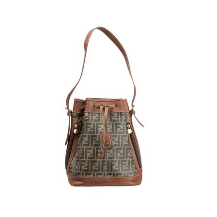 Fendi Vintage - Vintage Väskor - Brun - Dam - Storlek: One Size, Dam, Storlek: ONE SIZE