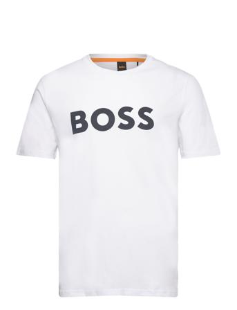 Thinking 1 Tops T-Kortærmet Skjorte White BOSS