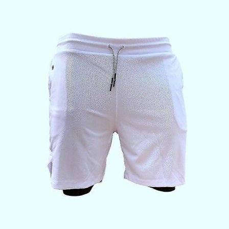 Badshorts Herr, Badbyxor Med Kompressionsfoder 2 I 1 Snabbtorkande Stretchiga Herr Badshorts Surfstrandshorts Med 2 Blixtlåsfickor
