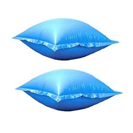 2 st Serie 4X4Ft Simbassänger Flytande Hållbara Vinterförvaring Uppblåsbara Luftkudde Kvadratiska Spabad Bärbara Simbassängstillbehör