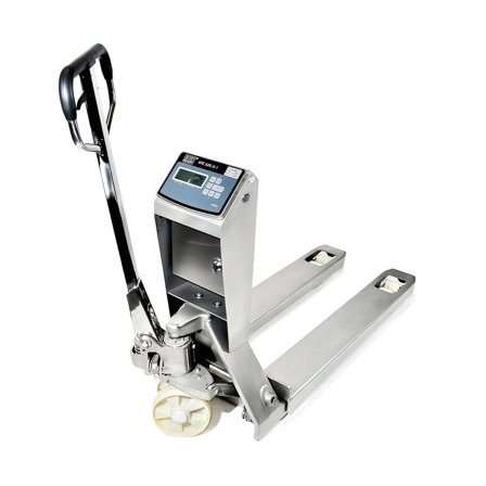 Jekketralle med vekt, 2000 kg, rustfri, typegodkjent