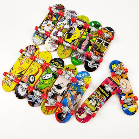 Fingerboard skateboard 10 stycken mini finger skateboard fingerboard leksak finger vila