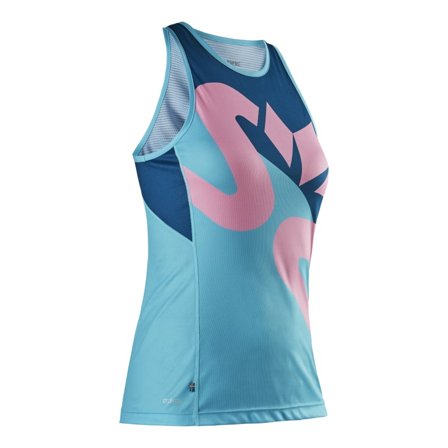 Salming Race Air Tank Women's Women Short sleeved fitness sweater Blue S
