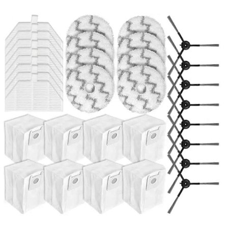 Reservedel til EVA SDJ06RM robotstøvsuger tilbehør sidebørste filter moppeklud