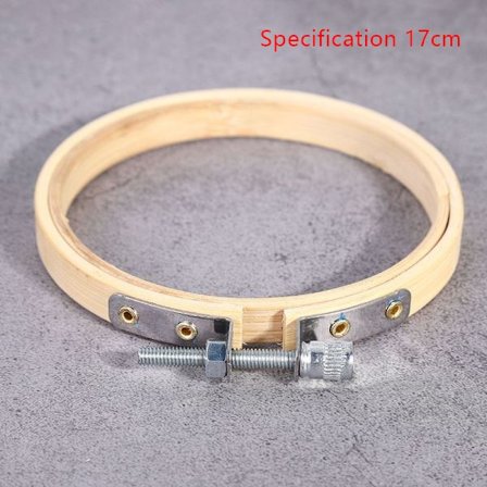 Bambus Ramme Broderi Hoop Ring DIY Broderi Maling Cross
