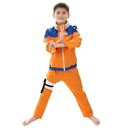 Naruto Naruto Children's Clothing Cosplay Anime Costume Stage Suit