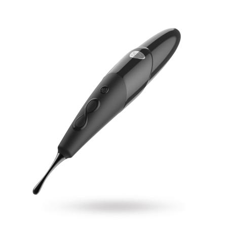 ZUMIO - E Spirotip Vibrator - Sort - Vuxen.se - Air pressure stimulator, klitoris vibratorer, dildoer, lystkugler, magic wand & æg.