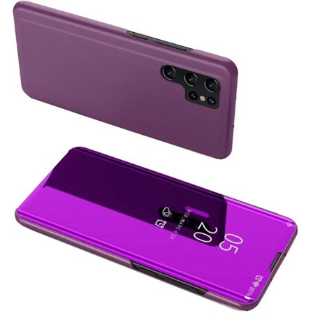 Samsung Galaxy S25 Ultra Spegel Flip Fodral Elegant Skydd