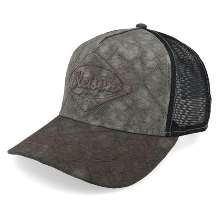 Stetson - Grå trucker Keps - Stetson X Airpaq Grey Mix A-Frame Trucker @ Hatstore