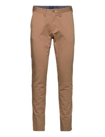 Hallden Twill Chinos Chinot Housut Beige GANT
