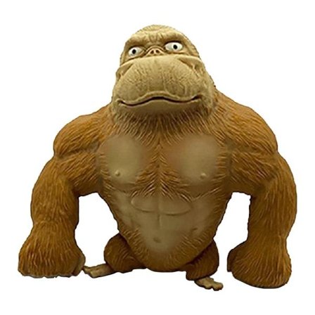 Squishy Abe Anime Figur Latex Abe Gorilla Legetøj Jungle En (Tilfældige farver)
