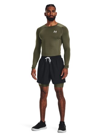 Under Armour Ua Hg Armour Comp Ls - Khaki green - XXXL