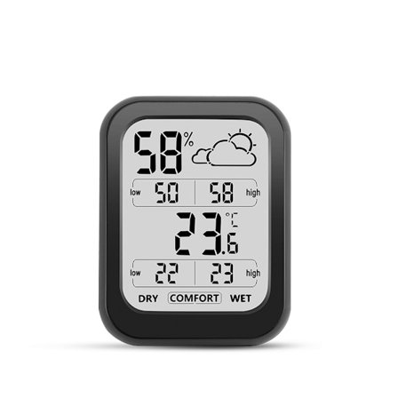 Huoneen lämpömittari ja kosteusmittari, lämpötilanvalvonta kasvihuoneeseen