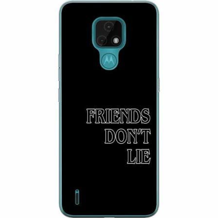 Motorola Moto E7 Genomskinligt Skal Stranger Things