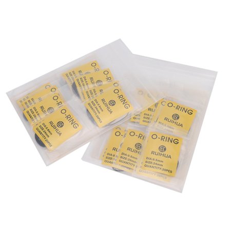 16mm-34mm Ur O-ring Gummi Pakning Ur Bagside Forsegling Gummi Reservedele (0.5mm 0.6mm)