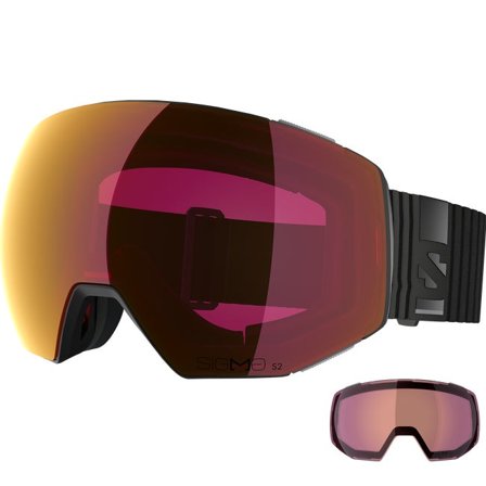 Salomon - Maschera unisex Radium Prime Sigma (and Extra Lens) - Black