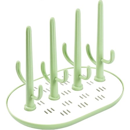 Tørrestativ til sutteflasker, kopholder med aftageligt stativ, multifunktionelt tørrestativ til sutteflasker, sutter B