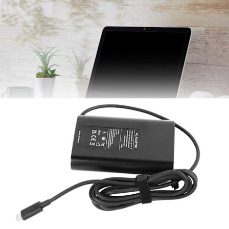 Typ C Laptop Strömadapter 65W 20V 3.25A Flera Skydd Typ C Laptop Laddare för Dator Surfplatta EU-kontakt 100‐240V